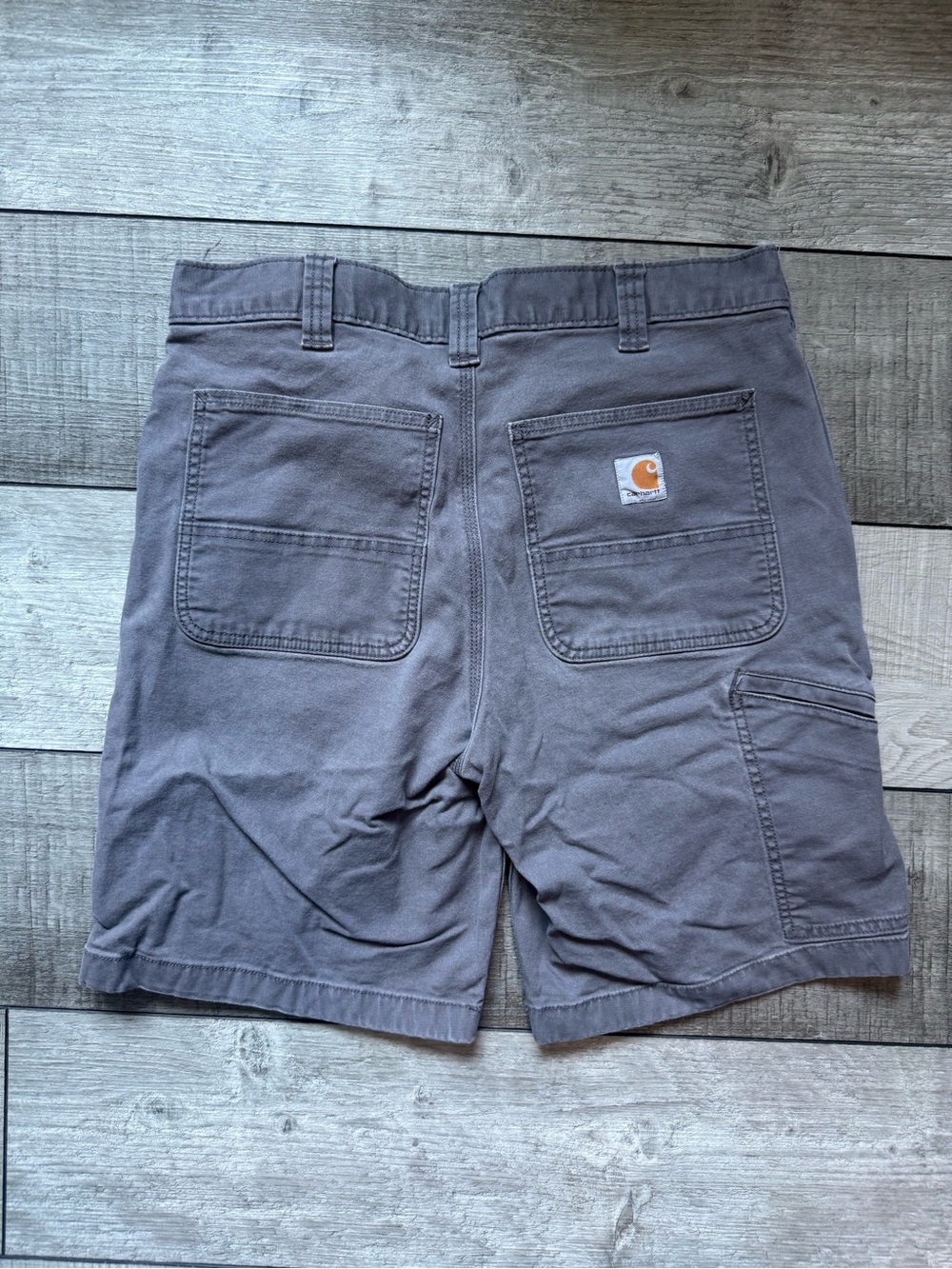 Carhartt Relaxed Fit Men's Gray Utility Shorts - Picture 2 of 4